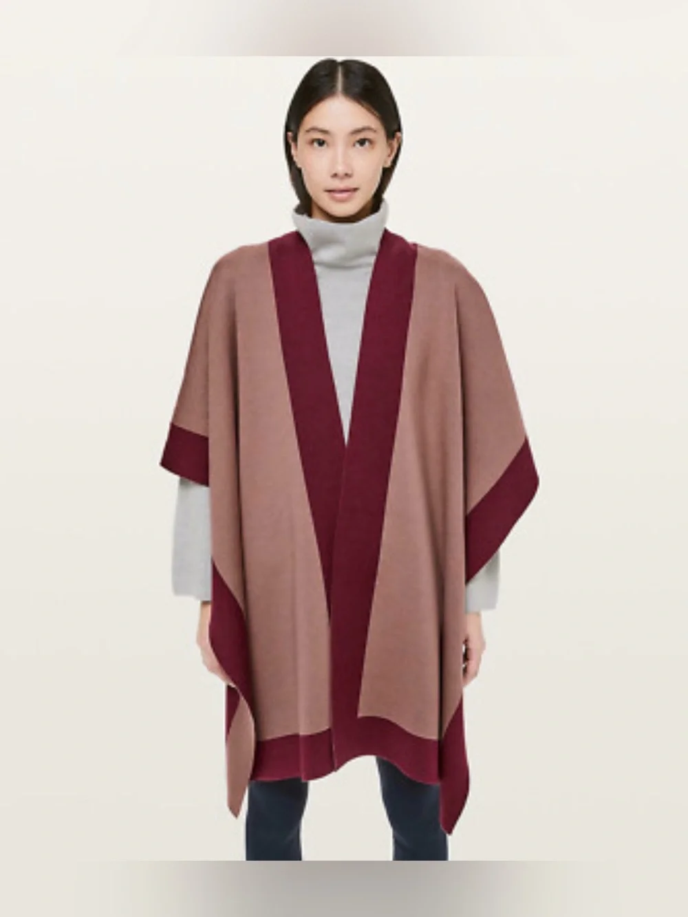 NEW Lululemon Bundle Up Wrap Merino Wool Spanish Oak & Savannah Colorway O/S
